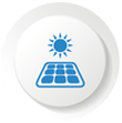 Photovoltaic panel Solar Sun Blue light