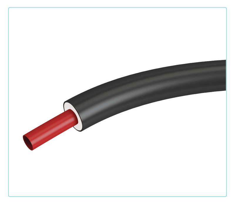 Black Red Uno Heating Single Vargo Pipes